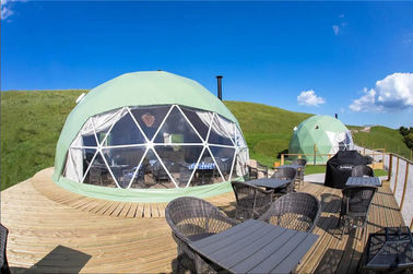 Роскошный шатер купола Гео места для лагеря, прозрачные шатер гостиниц семьи дома метров шатра 30 купола квадратный